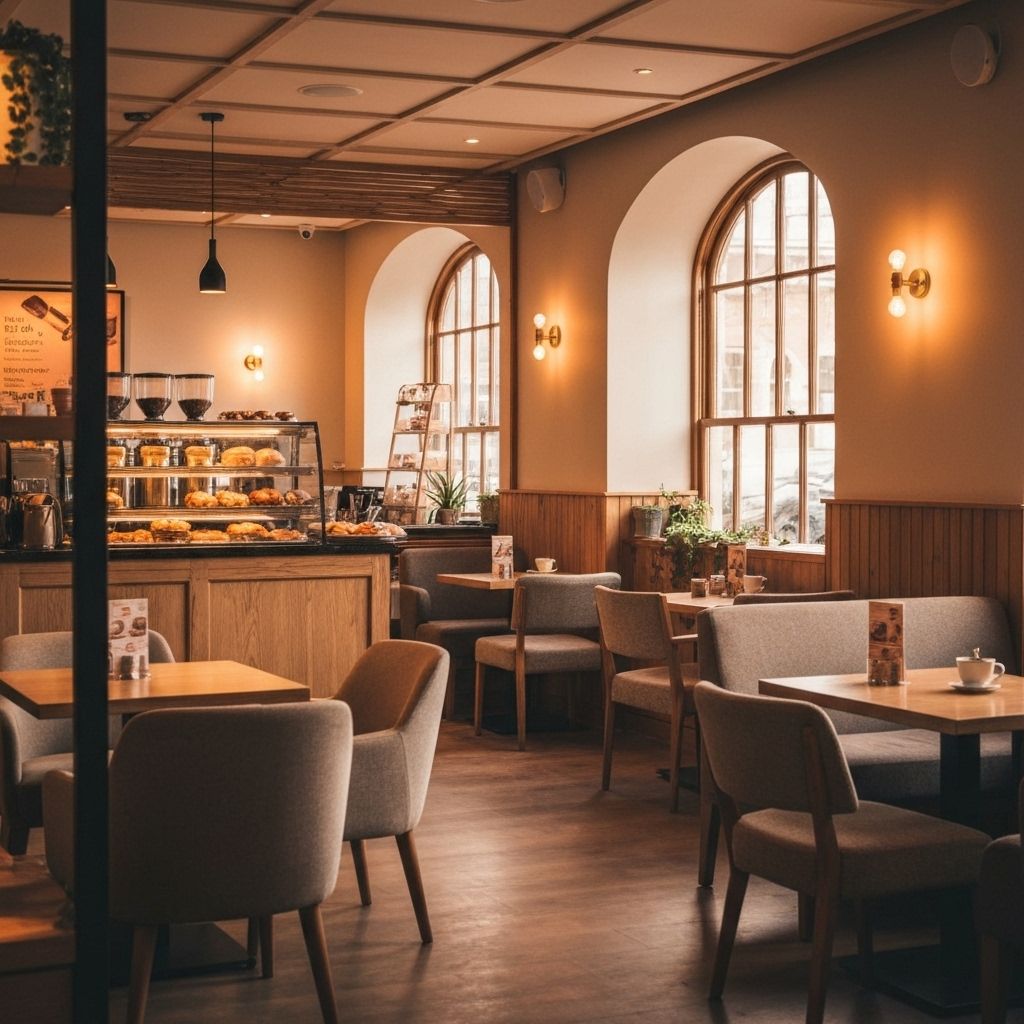 Coffee shop interior
